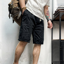 Load image into Gallery viewer, Men's Drawstring Elastic Waist Shorts