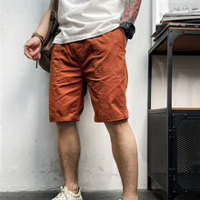 Load image into Gallery viewer, Men's Drawstring Elastic Waist Shorts
