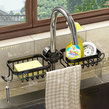 Load image into Gallery viewer, Rust-proof Space Aluminum Faucet Rack