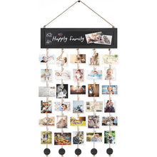 Load image into Gallery viewer, Treinnrammer Bilderamme Kollasj Veggdekor