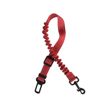 Load image into Gallery viewer, Adjustable Elastic Dog Seat Belt