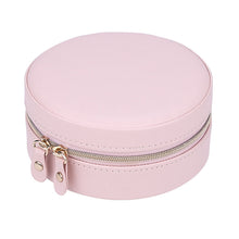 Load image into Gallery viewer, Three Layers Round Portable Jewelry Box