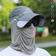 Load image into Gallery viewer, All Round Sun Hat With Face Cover