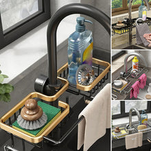 Load image into Gallery viewer, Rust-proof Space Aluminum Faucet Rack