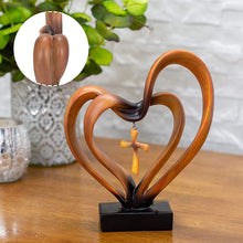 Load image into Gallery viewer, Easter Jesus Entwined Hearts Cross