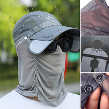 Load image into Gallery viewer, All Round Sun Hat With Face Cover