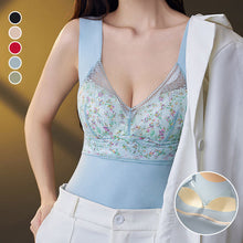 Load image into Gallery viewer, 2-i-1 innebygd BH Lace Termisk Undertøy