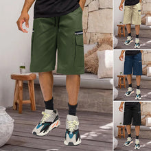 Load image into Gallery viewer, Men's Cargo Casual Shorts