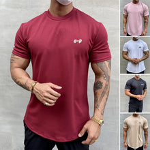 Load image into Gallery viewer, Pure Cotton Stretchy Sports T-shirt