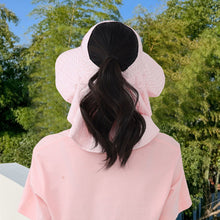 Load image into Gallery viewer, Women’s Wide Brim All-match Sun Hat with Neck Flap