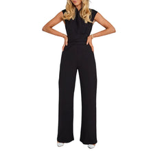Load image into Gallery viewer, Women's Sleeveless Wide-Leg Jumpsuit