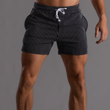 Load image into Gallery viewer, Men's Drawstring Elastic Workout Shorts
