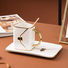 Load image into Gallery viewer, Handbag-Shaped Creative Mug With Saucer &amp; Spoon