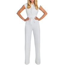 Load image into Gallery viewer, Women's Sleeveless Wide-Leg Jumpsuit