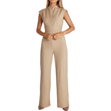 Load image into Gallery viewer, Women's Sleeveless Wide-Leg Jumpsuit