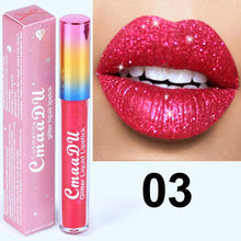 Load image into Gallery viewer, Glitter Waterproof Long Lasting Lip Gloss