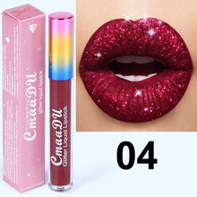 Load image into Gallery viewer, Glitter Waterproof Long Lasting Lip Gloss