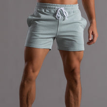 Load image into Gallery viewer, Men's Drawstring Elastic Workout Shorts