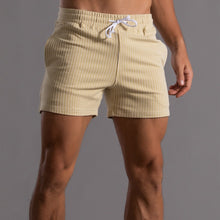 Load image into Gallery viewer, Men's Drawstring Elastic Workout Shorts