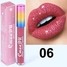 Load image into Gallery viewer, Glitter Waterproof Long Lasting Lip Gloss