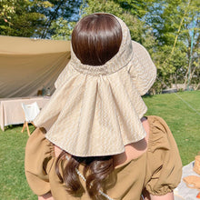 Load image into Gallery viewer, Women’s Wide Brim All-match Sun Hat with Neck Flap