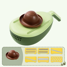 Load image into Gallery viewer, Avocado Shape Vegetable Cutting Chipper