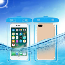 Load image into Gallery viewer, Waterproof Luminous Universal Phone Pouch